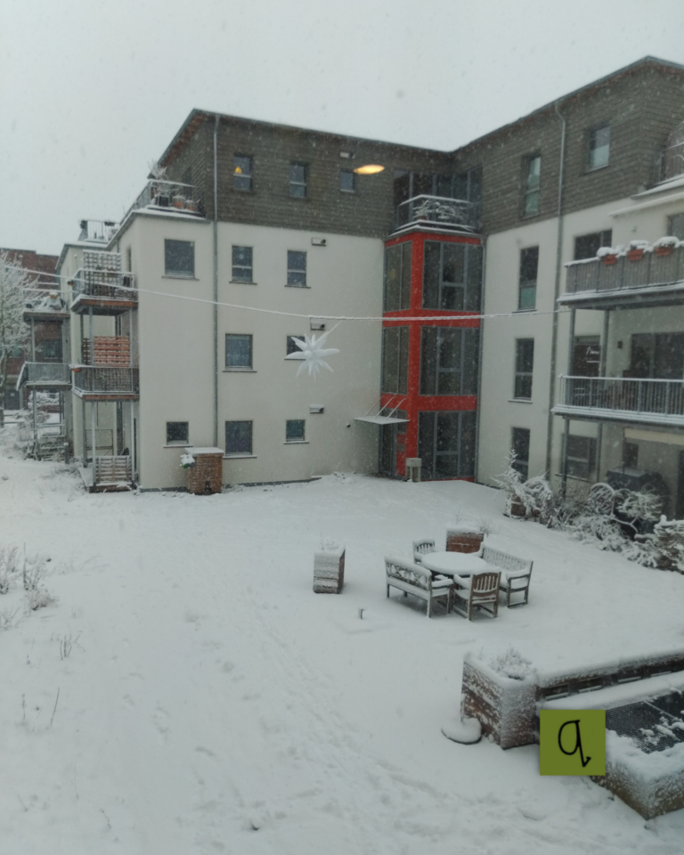 Mehr über den Artikel erfahren Winter bei querbeet – Schnee, Gemeinschaft und ein bisschen Schlitterpartie